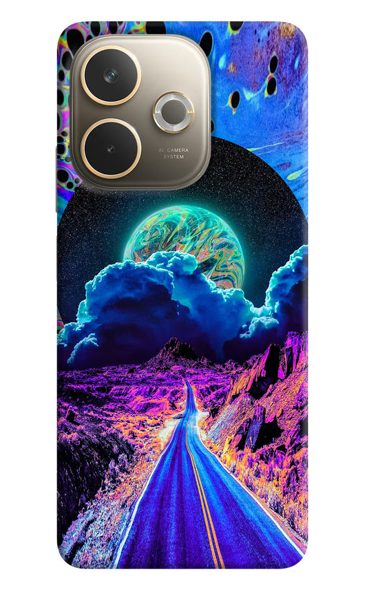 Psychedelic Painting Oppo A5 Pro 5G Hard Case Back Cover by Casekaro