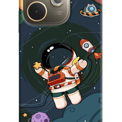 Cartoon Astronaut Oppo A5 Pro 5G Hard Case Back Cover by Casekaro