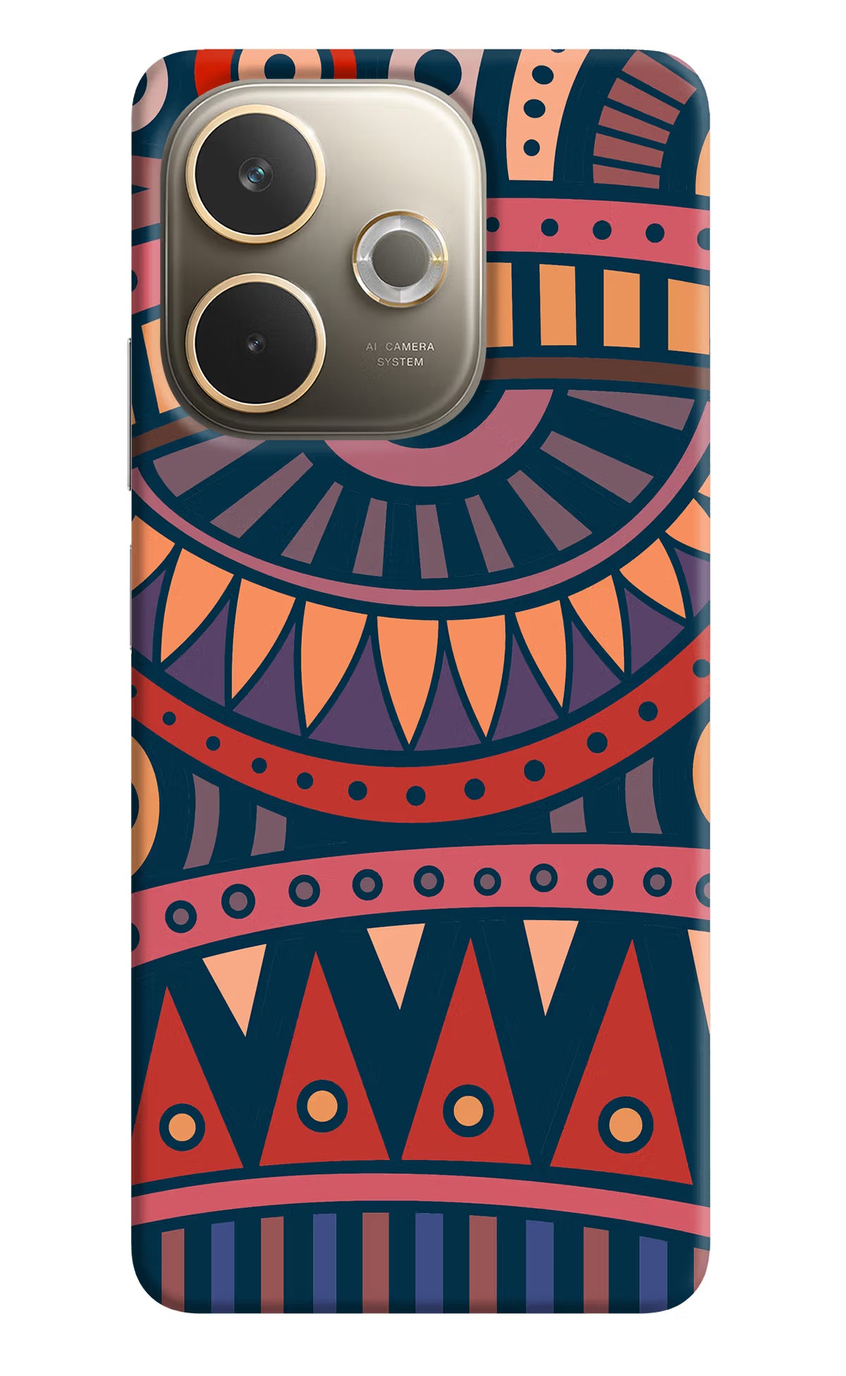 African Culture Design Oppo A5 Pro 5G Hard Case Back Cover by Casekaro