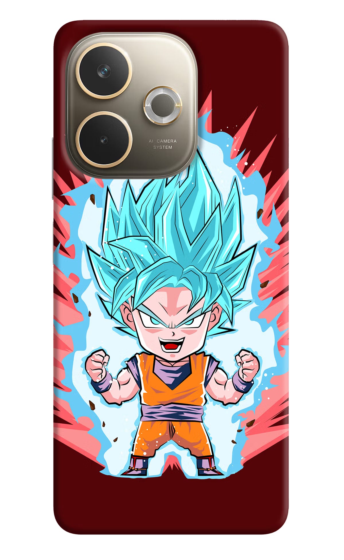 Goku Little Oppo A5 Pro 5G Hard Case Back Cover by Casekaro