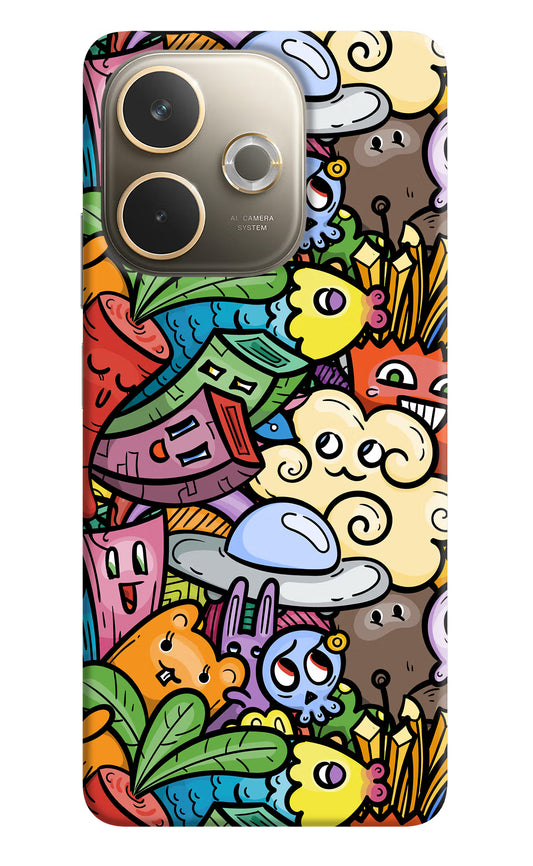 Veggie Doodle Oppo A5 Pro 5G Hard Case Back Cover by Casekaro