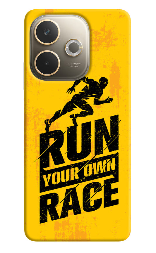 Run Your Own Race Oppo A5 Pro 5G Hard Case Back Cover by Casekaro