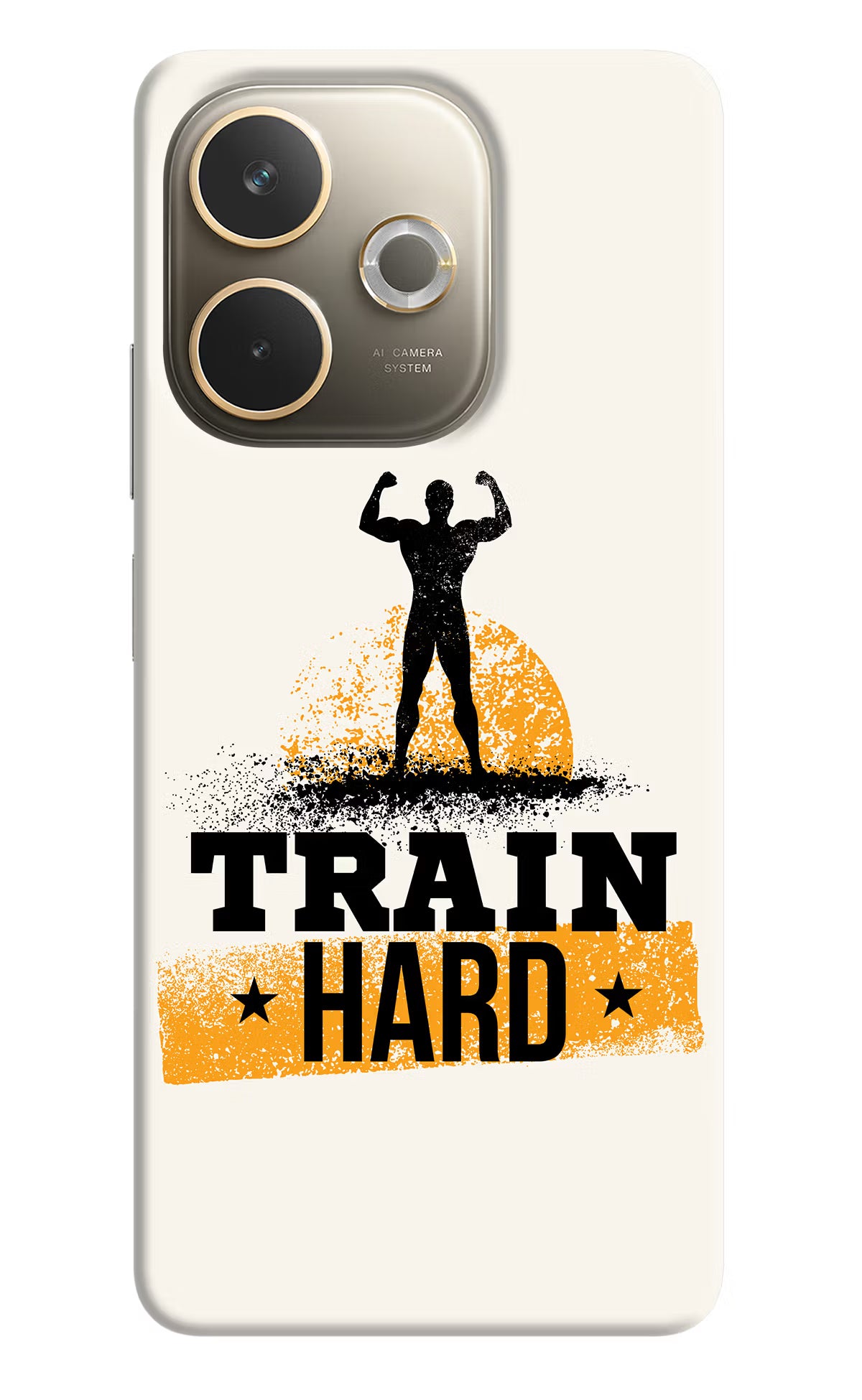 Train Hard Oppo A5 Pro 5G Hard Case Back Cover by Casekaro