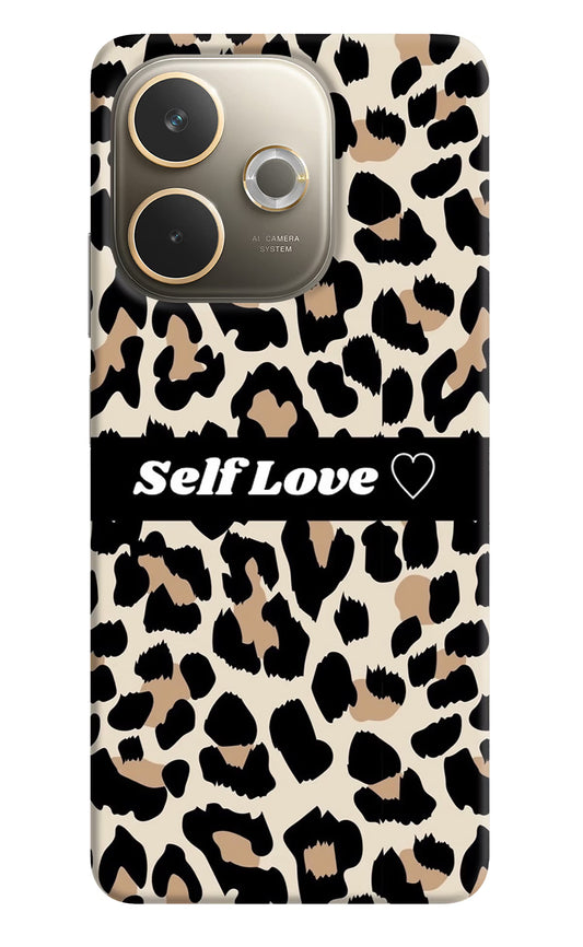 Leopard Print Self Love Oppo A5 Pro 5G Hard Case Back Cover by Casekaro