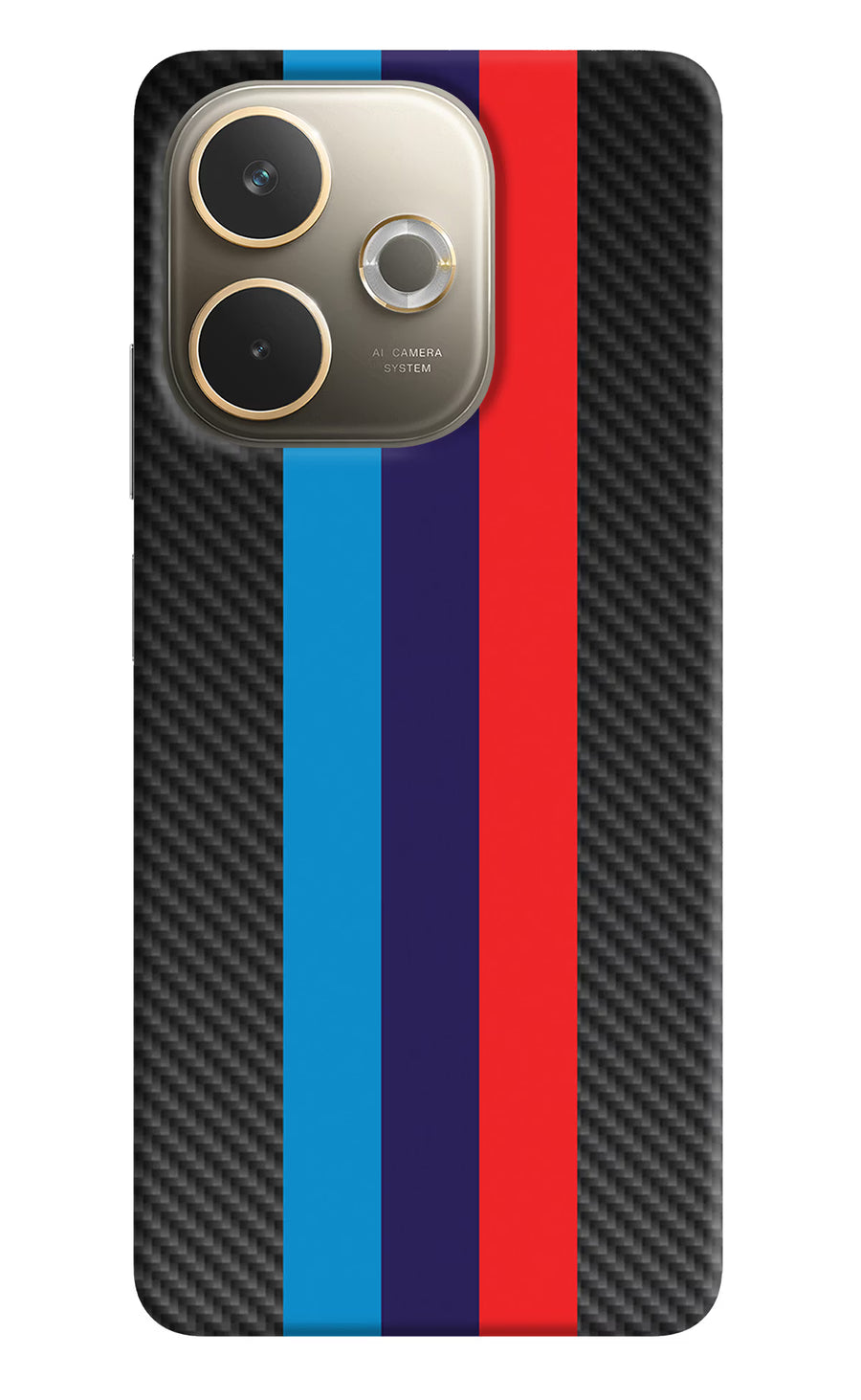 BMW Stripes Pattern Oppo A5 Pro 5G Back Cover, Hard case