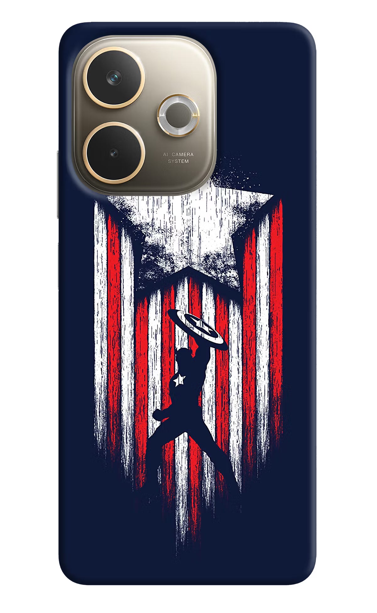 Captain America Marvel Art Oppo A5 Pro 5G Hard Case Back Cover by Casekaro