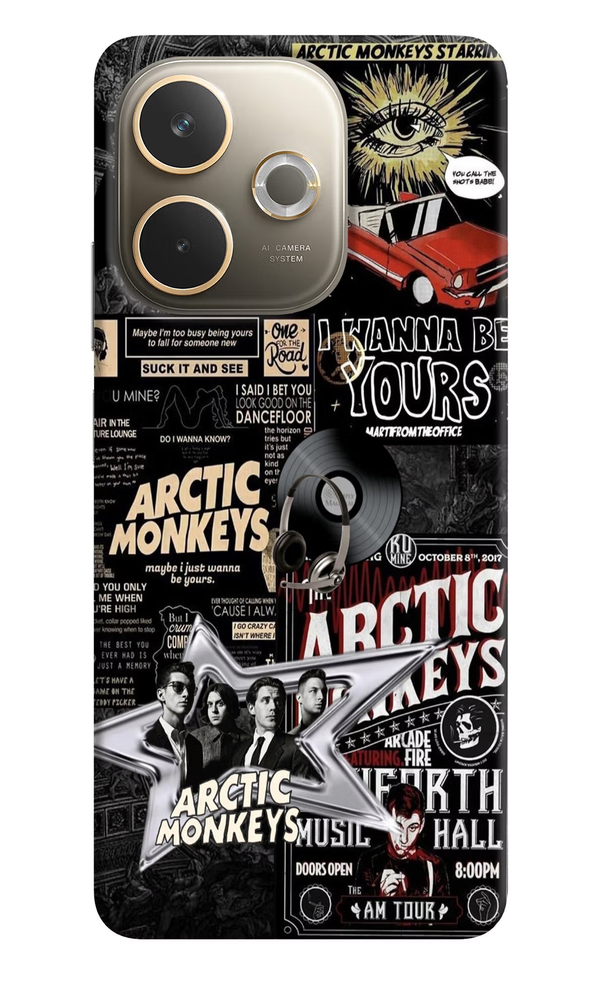Arctic Monkeys Oppo A5 Pro 5G Hard Case Back Cover by Casekaro