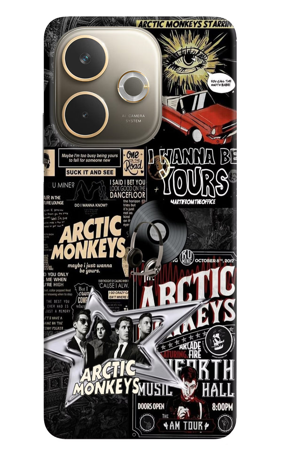 Arctic Monkeys Oppo A5 Pro 5G Back Cover, Hard case