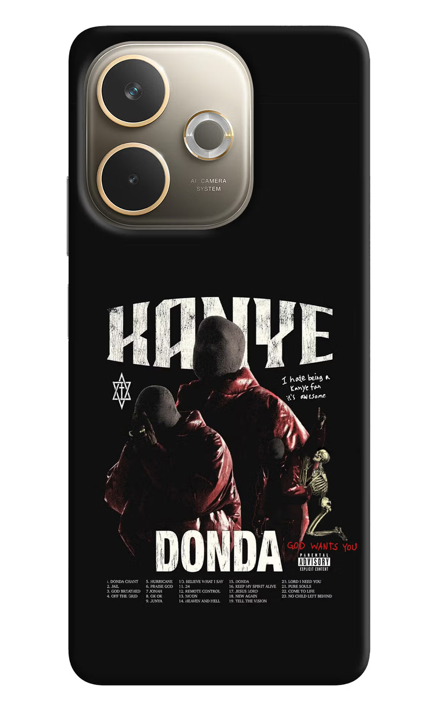 Donda Kanye West Oppo A5 Pro 5G Back Cover, Hard case