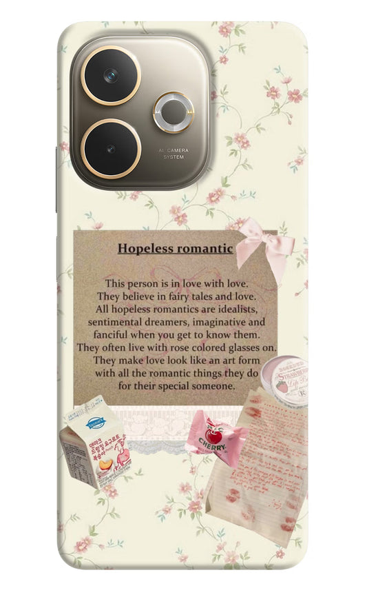 Hopeless Romantic Oppo A5 Pro 5G Hard Case Back Cover by Casekaro