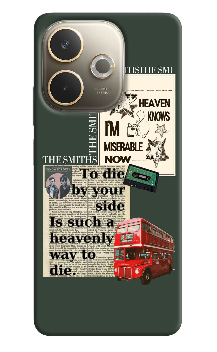 The Smiths Oppo A5 Pro 5G Back Cover, Hard case