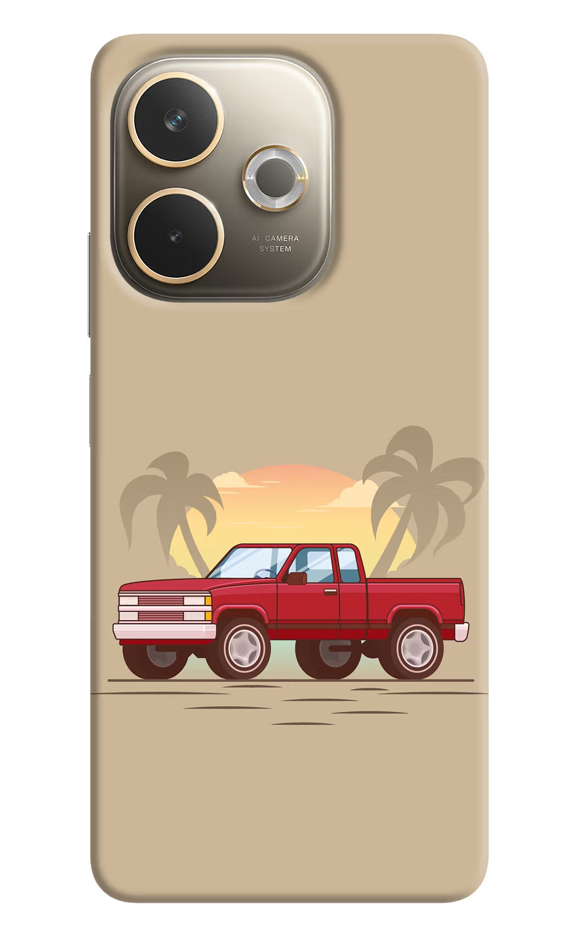 Desert Classic Drive Oppo A5 Pro 5G Hard Case Back Cover by Casekaro