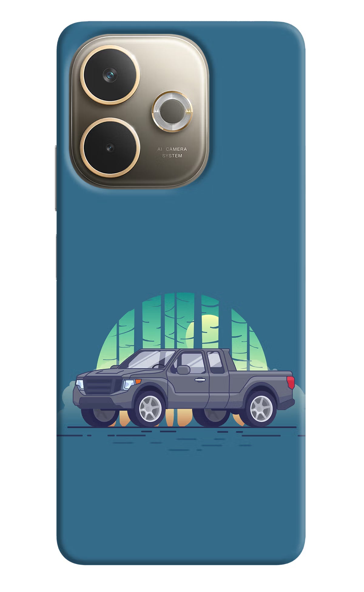 Retro Garage Vibe Oppo A5 Pro 5G Hard Case Back Cover by Casekaro