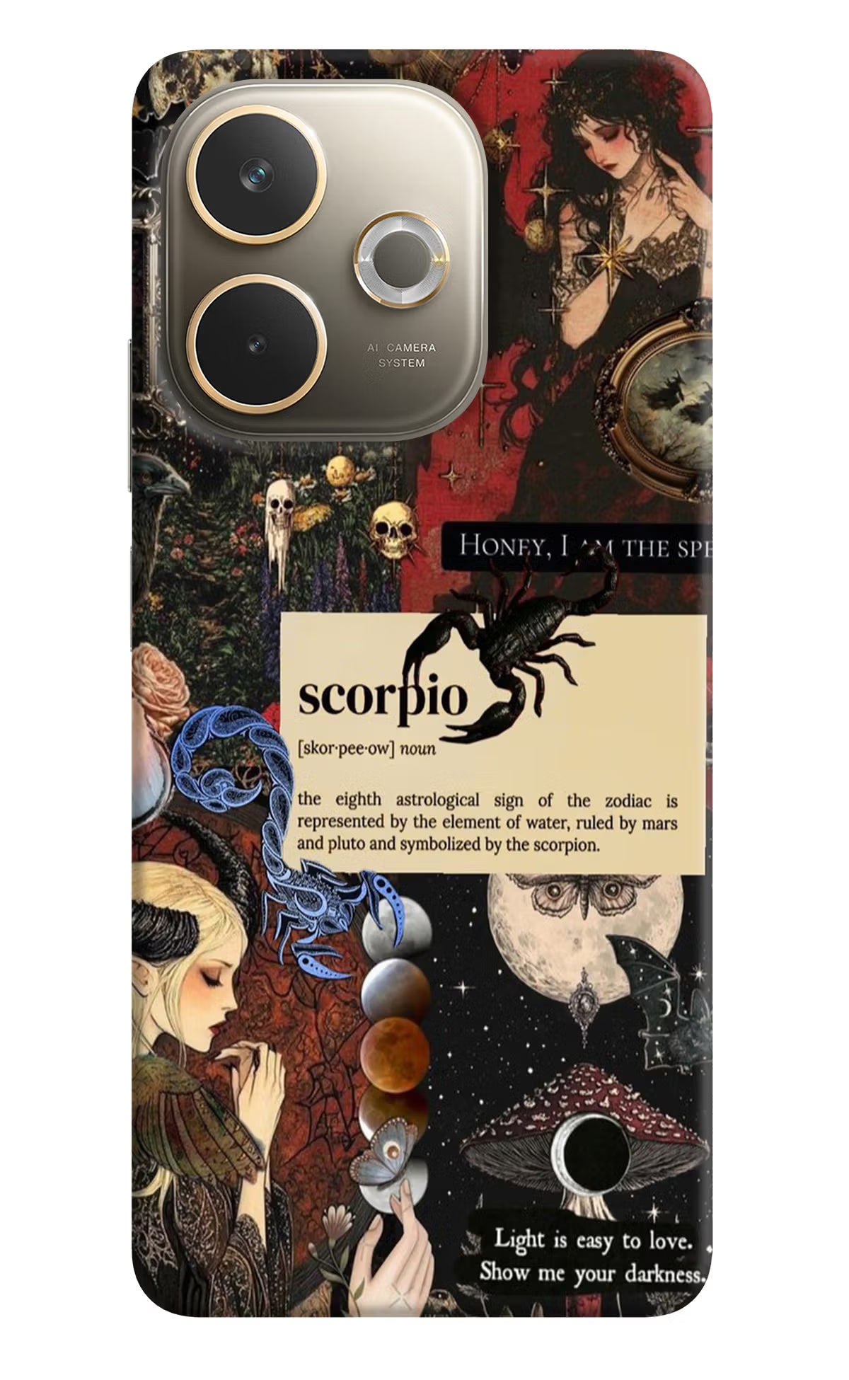 Scorpio Zodiac Oppo A5 Pro 5G Hard Case Back Cover by Casekaro