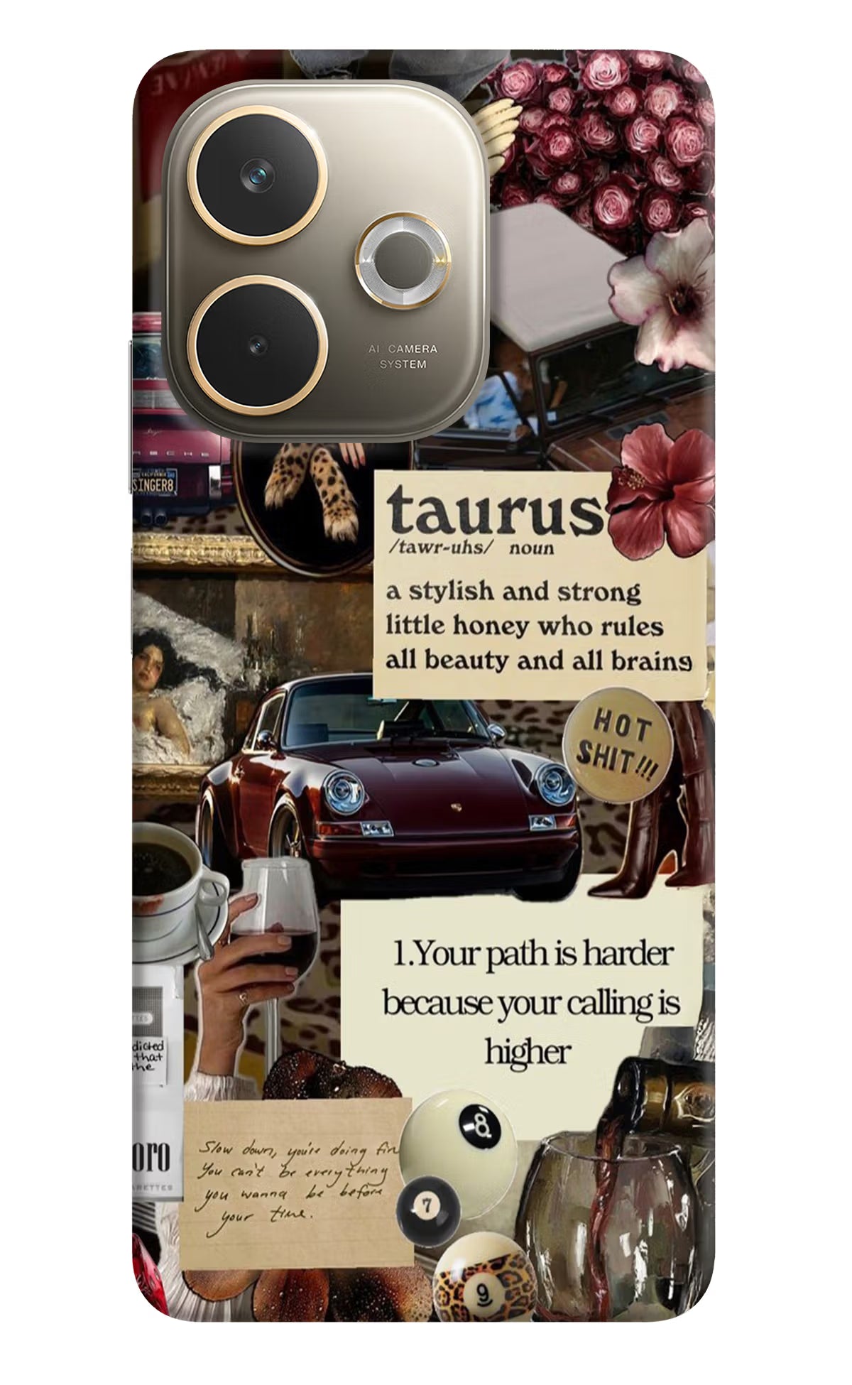 Taurus Zodiac Oppo A5 Pro 5G Hard Case Back Cover by Casekaro