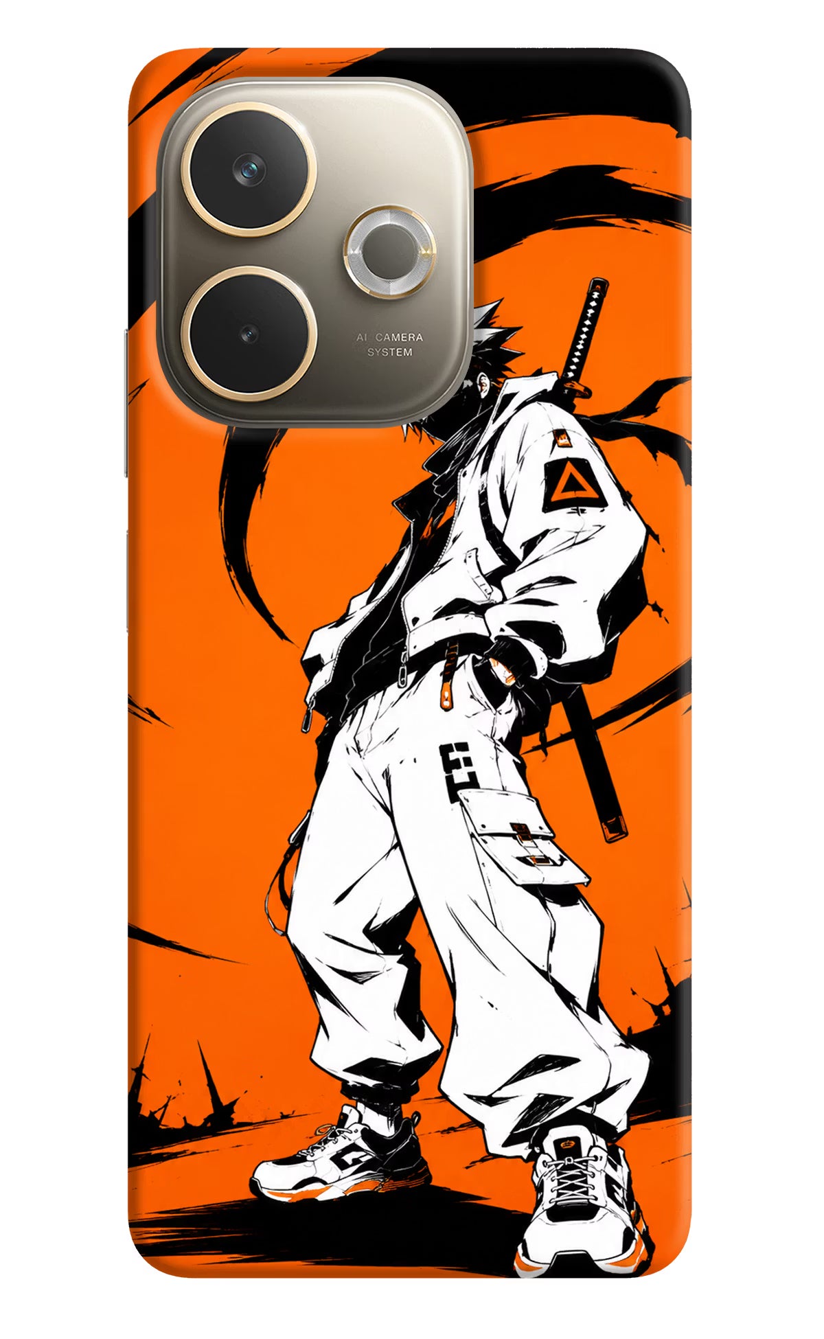 Street Samurai  Oppo A5 Pro 5G Hard Case Back Cover by Casekaro