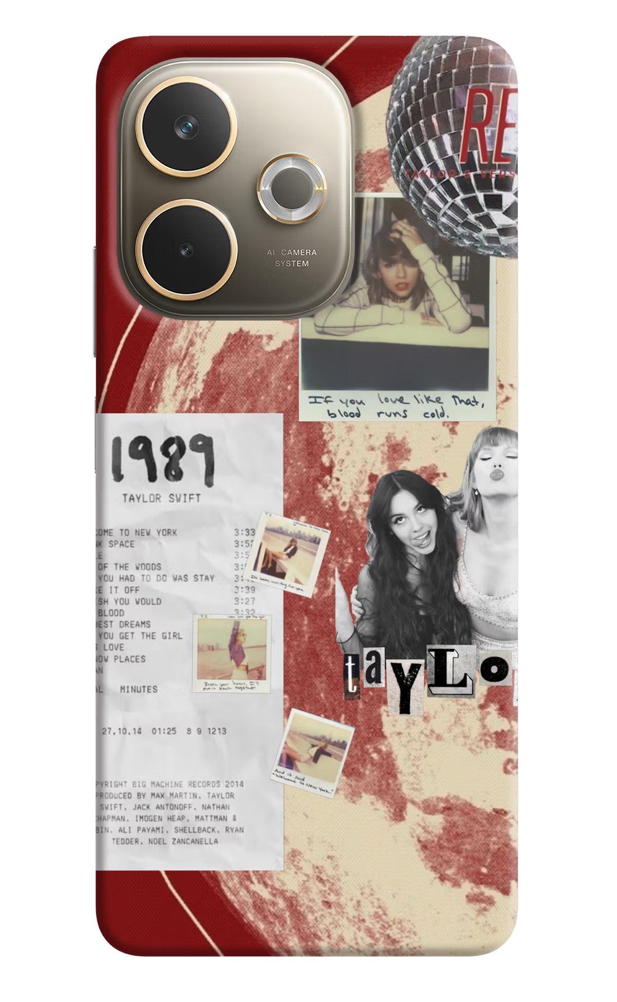 Taylor Swift Oppo A5 Pro 5G Back Cover