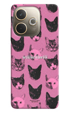 Pink Cats Oppo A5 Pro 5G Hard Case Back Cover by Casekaro
