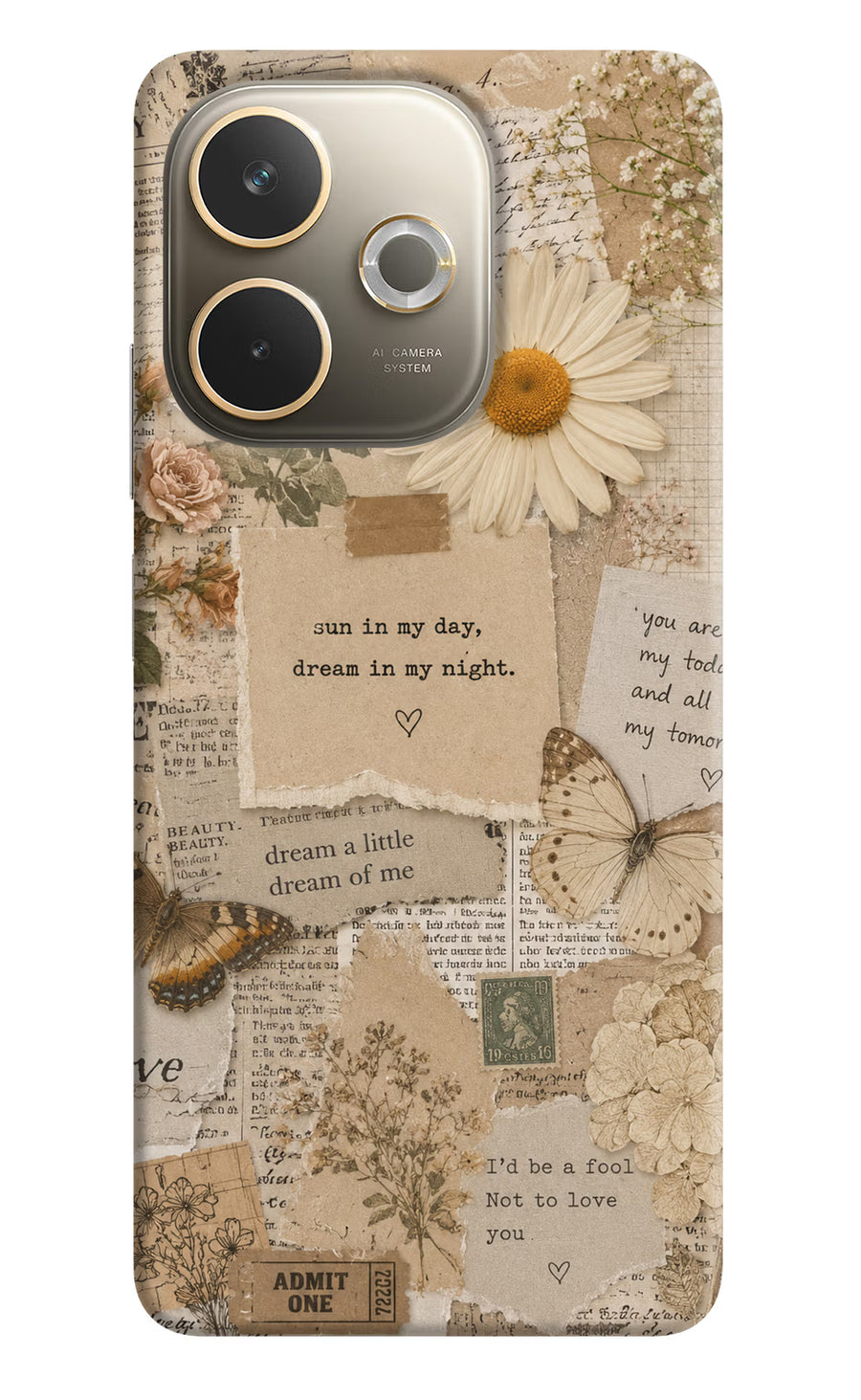 Vintage case Oppo A5 Pro 5G Back Cover, Hard case