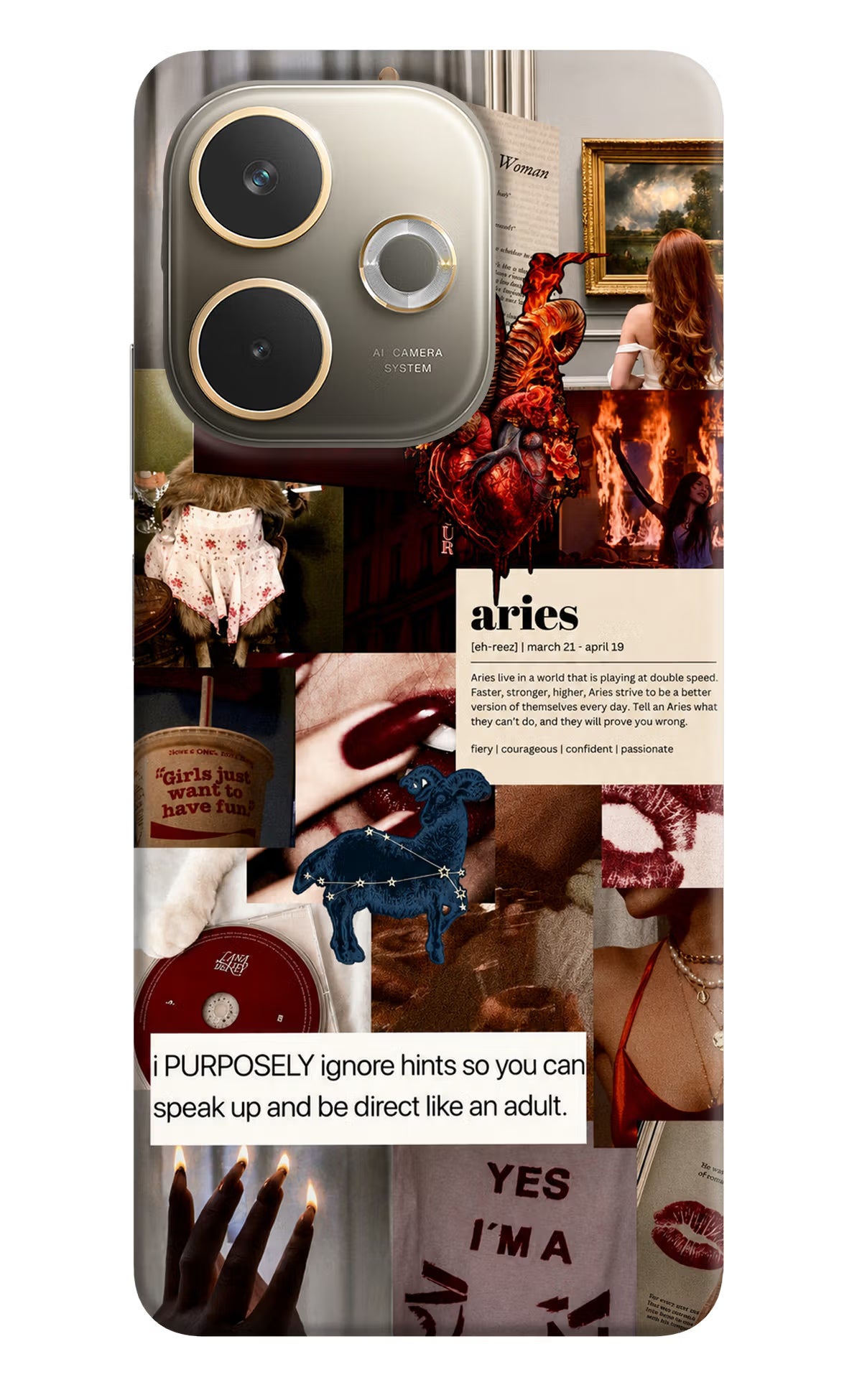 Zodiac Aries Oppo A5 Pro 5G Back Cover