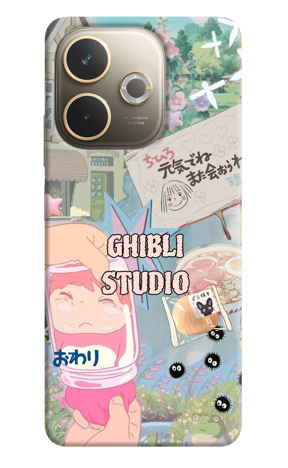 Studio Ghibli Oppo A5 Pro 5G Back Cover