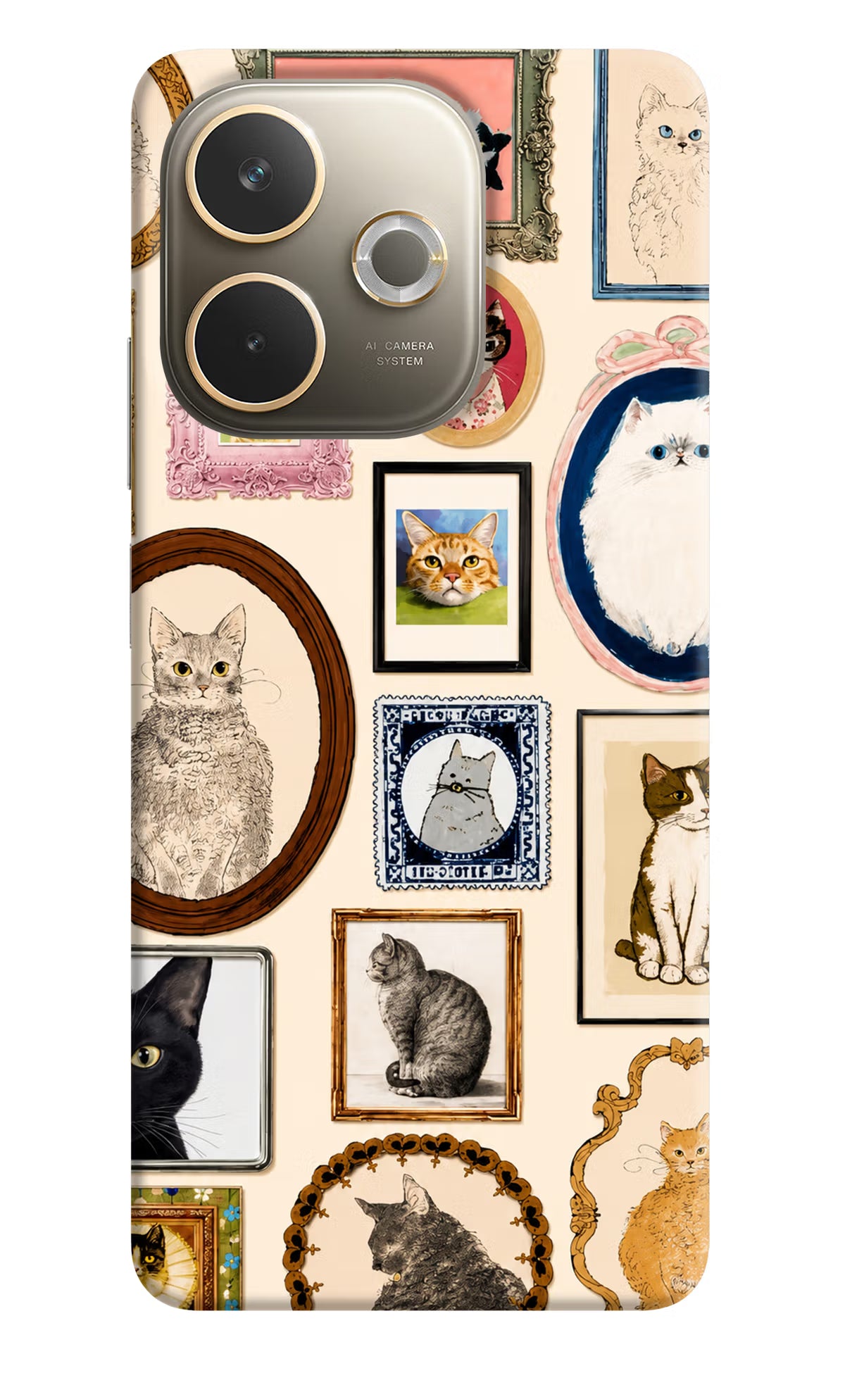 Mirror Cats Oppo A5 Pro 5G Back Cover
