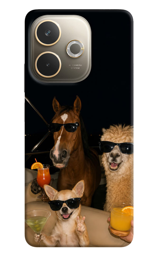 Party Squad Oppo A5 Pro 5G Hard Case Back Cover by Casekaro