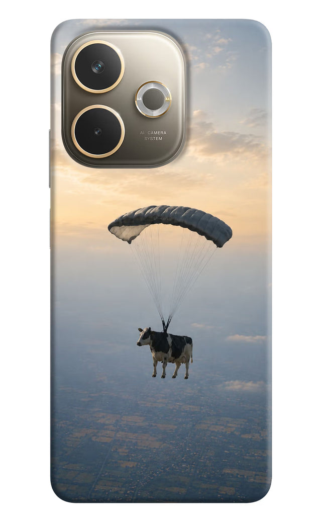 Skydiving Cow Oppo A5 Pro 5G Hard Case Back Cover by Casekaro