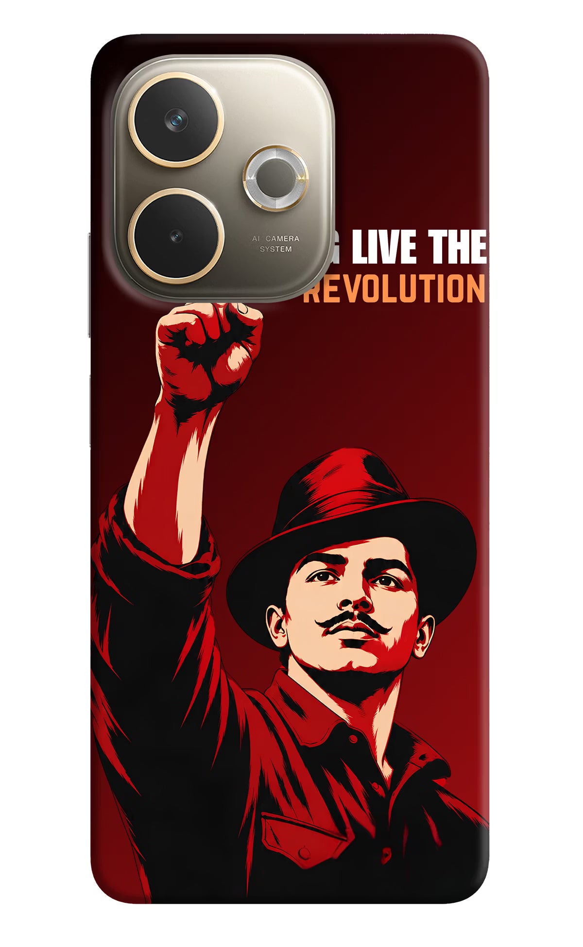 Bhagat Singh Revolution Oppo A5 Pro 5G Back Cover