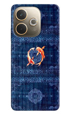 Koi Blue Oppo A5 Pro 5G Hard Case Back Cover by Casekaro