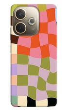 Wavy Grid Oppo A5 Pro 5G Hard Case Back Cover by Casekaro