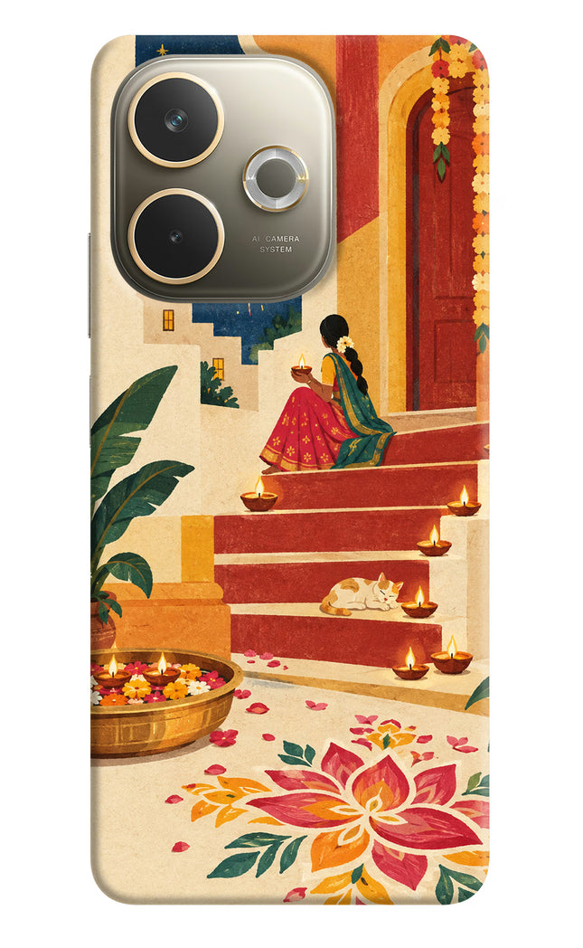 Diwali Rangoli Oppo A5 Pro 5G Back Cover