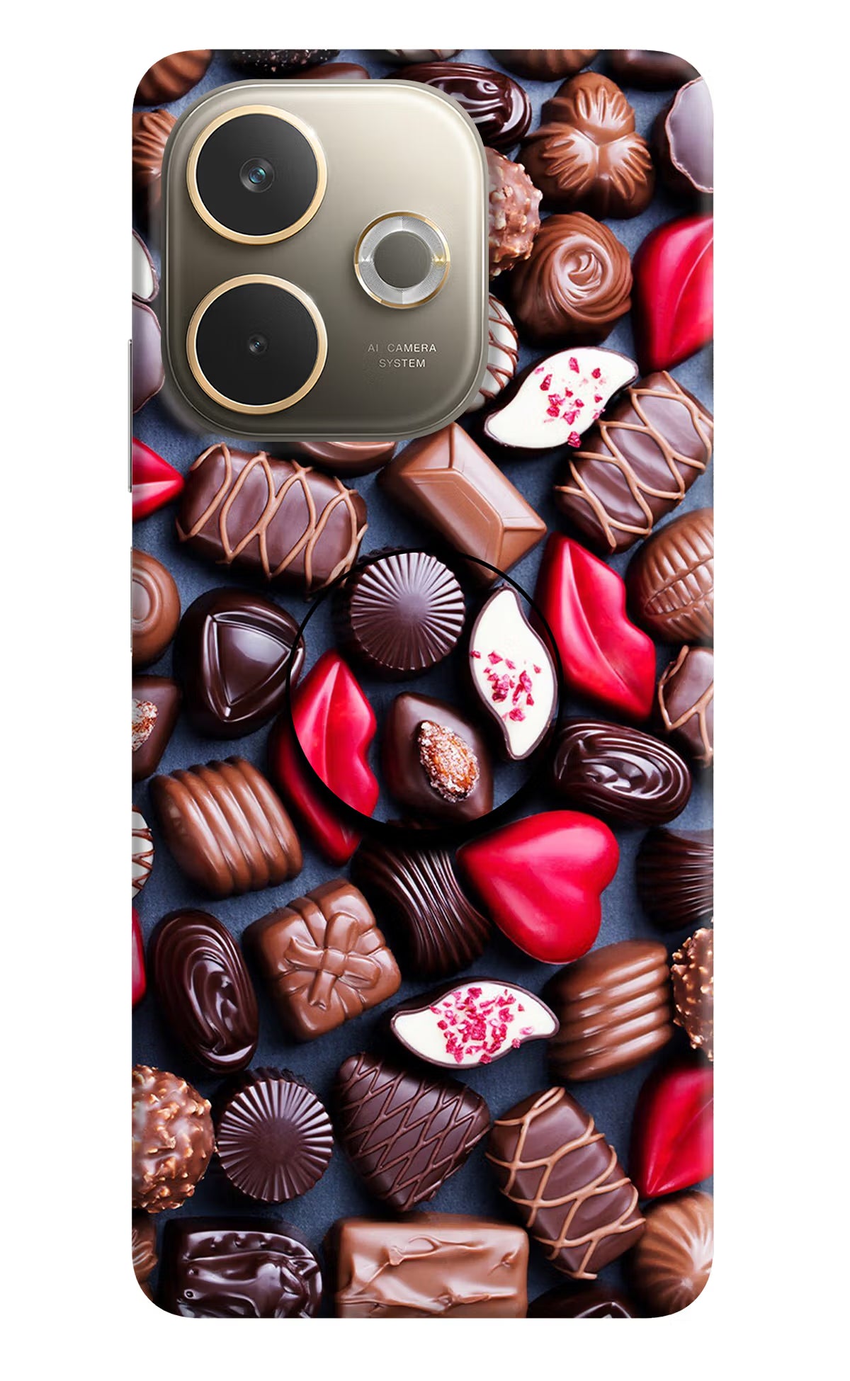 Chocolates Oppo A5 Pro 5G Pop Case by Casekaro