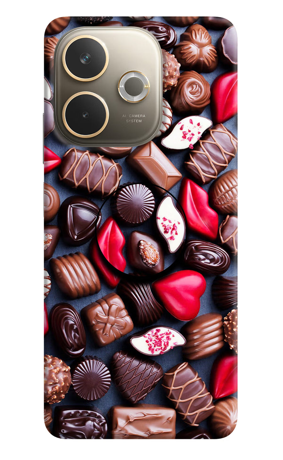 Chocolates Oppo A5 Pro 5G Pop Case, Hard case