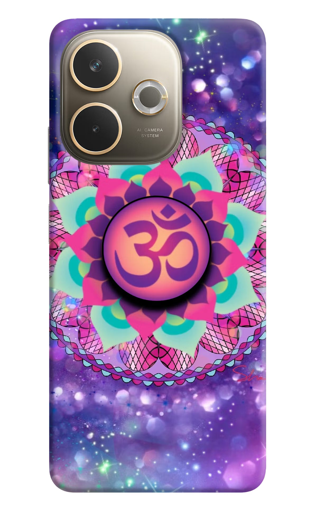 Om Purple Oppo A5 Pro 5G Pop Case by Casekaro
