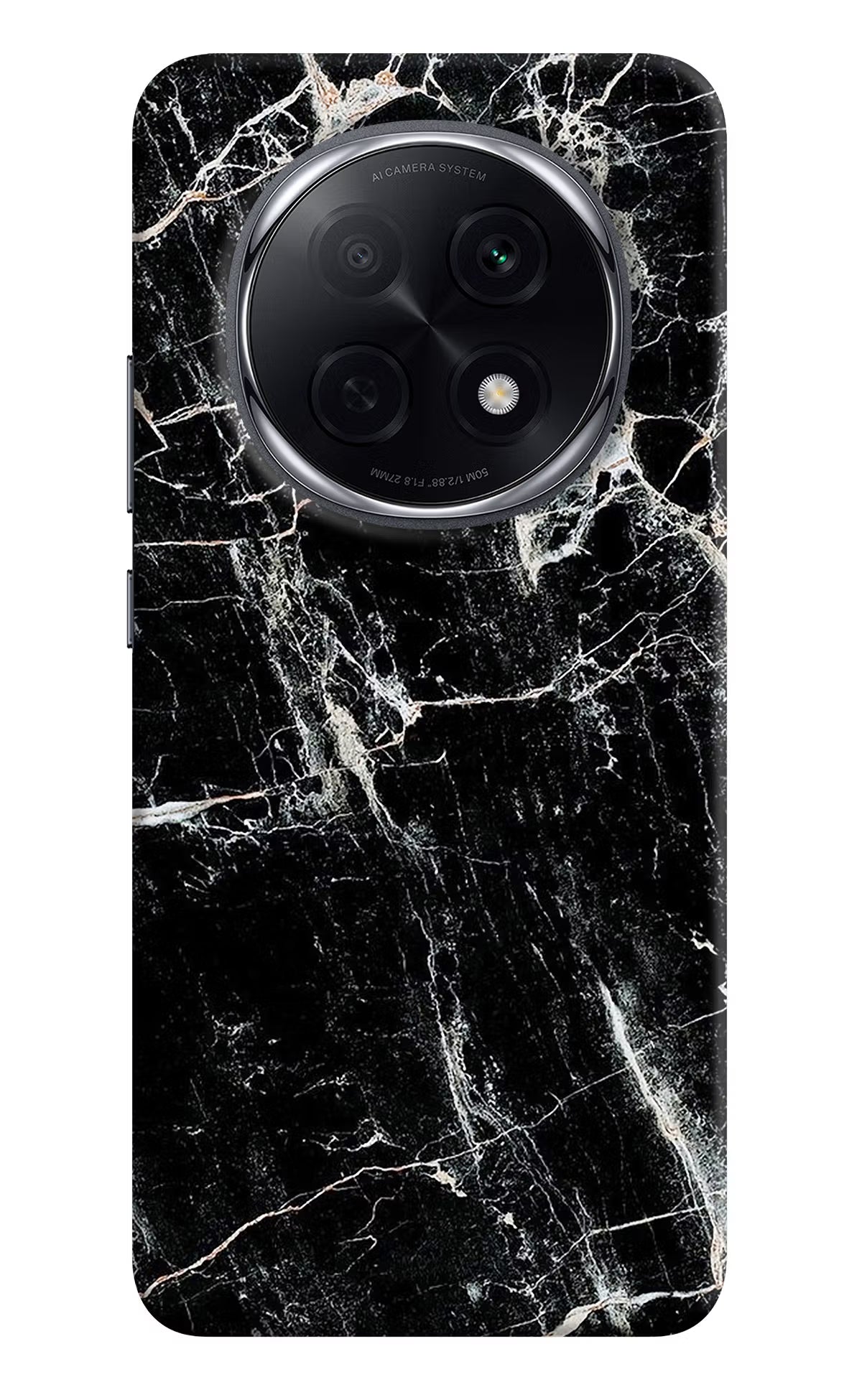 Black Marble Texture Oppo F29 Pro 5G Hard Case Back Cover by Casekaro