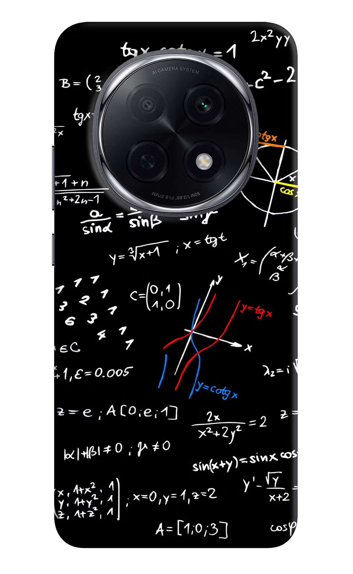 Mathematics Formula Oppo F29 Pro 5G Hard Case Back Cover by Casekaro