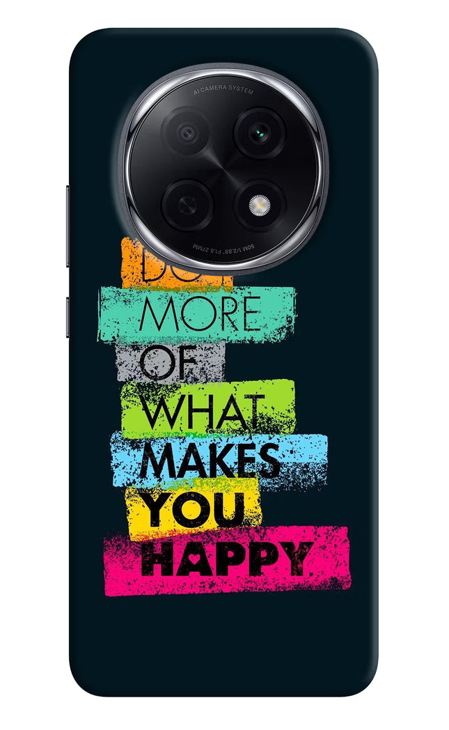 Do More Of What Makes You Happy Oppo F29 Pro 5G Hard Case Back Cover by Casekaro