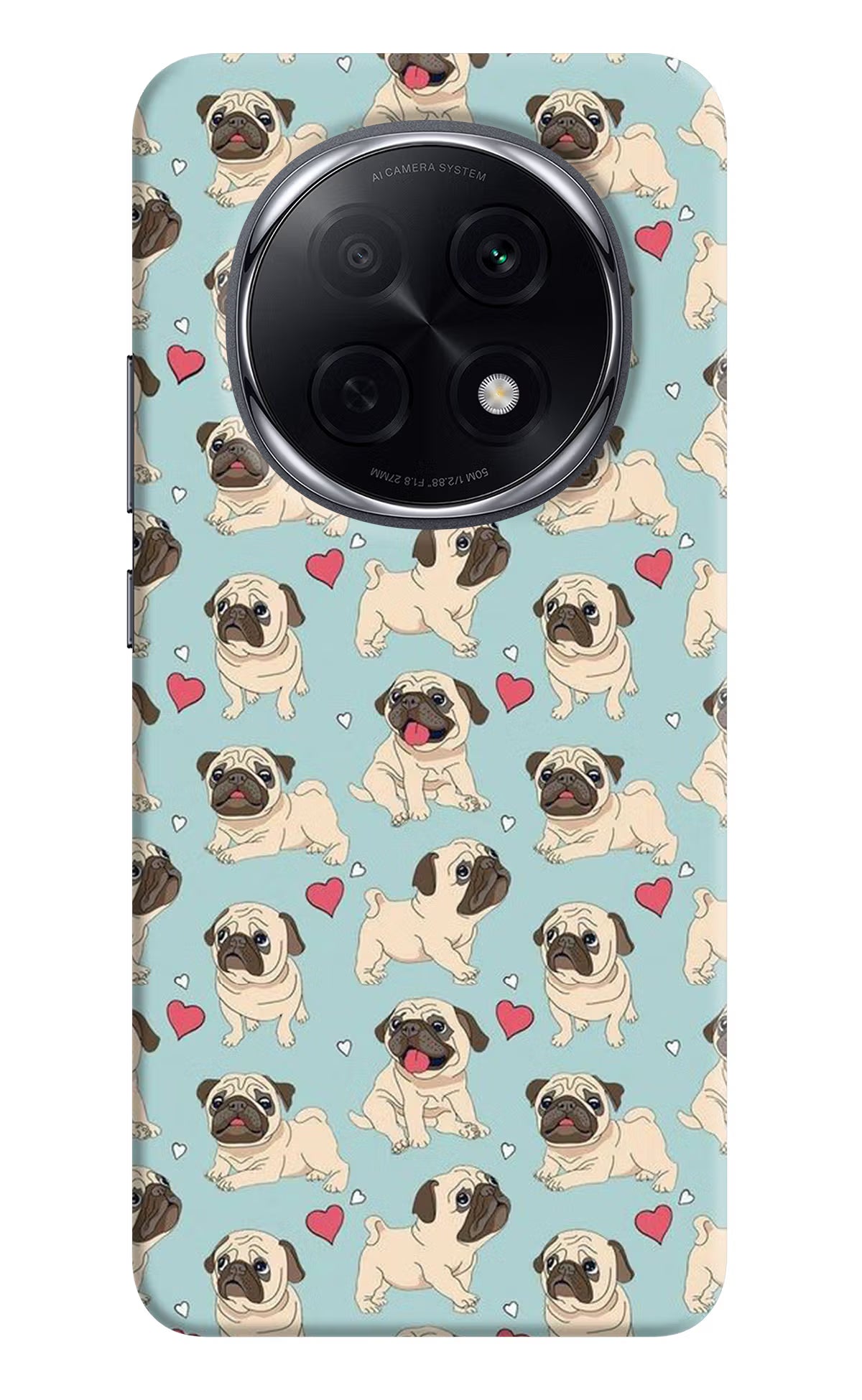 Pug Dog Oppo F29 Pro 5G Hard Case Back Cover by Casekaro
