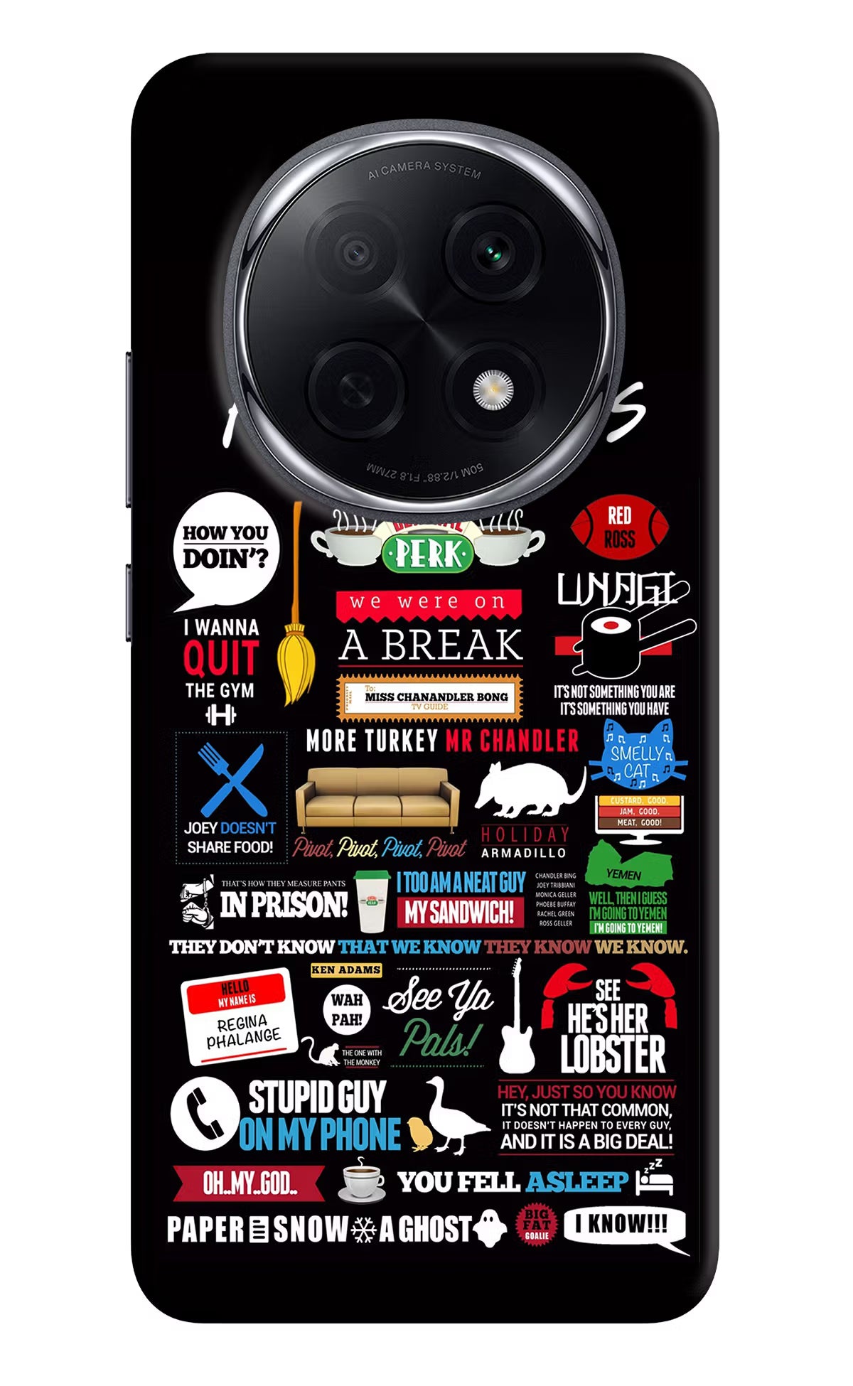 FRIENDS Oppo F29 Pro 5G Hard Case Back Cover by Casekaro