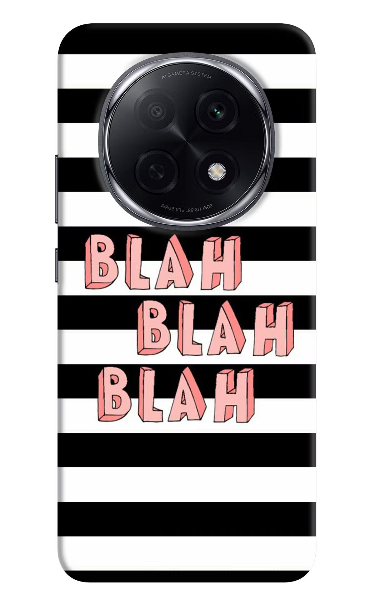 Blah Blah Blah Oppo F29 Pro 5G Hard Case Back Cover by Casekaro