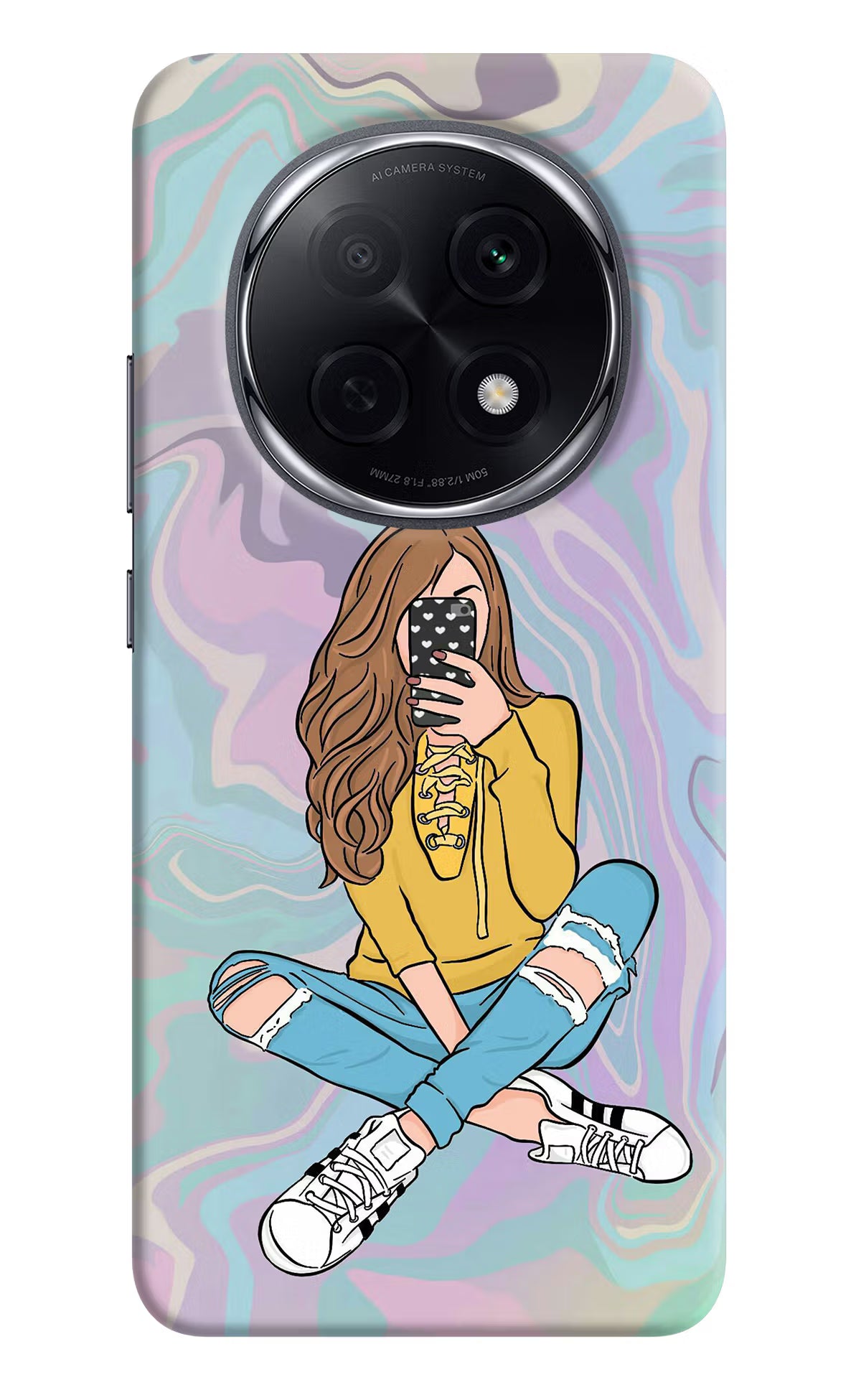 Selfie Girl Oppo F29 Pro 5G Hard Case Back Cover by Casekaro