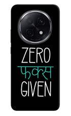 Zero Fucks Given Oppo F29 Pro 5G Hard Case Back Cover by Casekaro