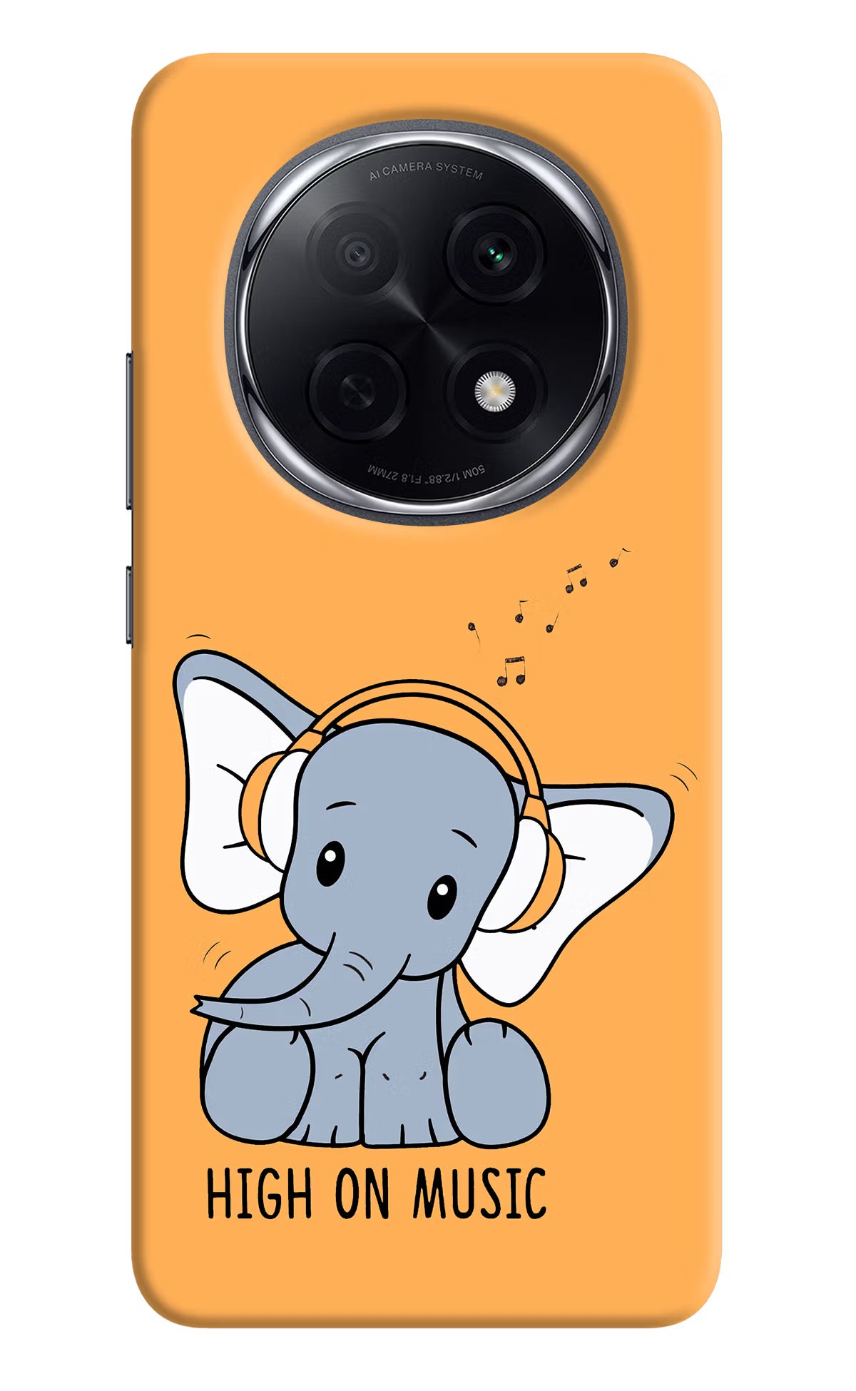 High On Music Oppo F29 Pro 5G Hard Case Back Cover by Casekaro