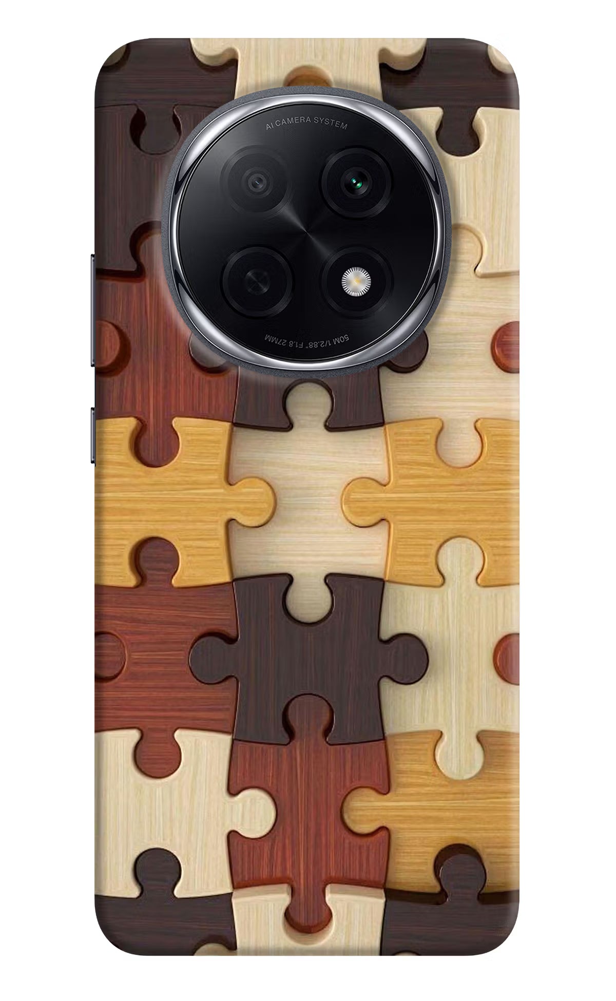 Wooden Puzzle Oppo F29 Pro 5G Hard Case Back Cover by Casekaro