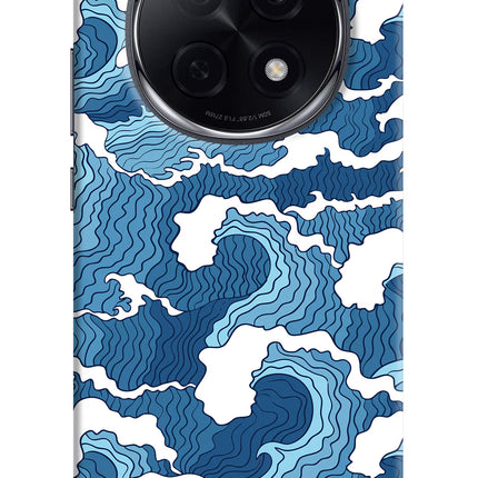 Blue Waves Oppo F29 Pro 5G Hard Case Back Cover by Casekaro