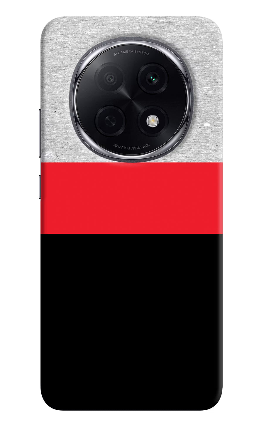 Tri Color Pattern Oppo F29 Pro 5G Back Cover, Hard case