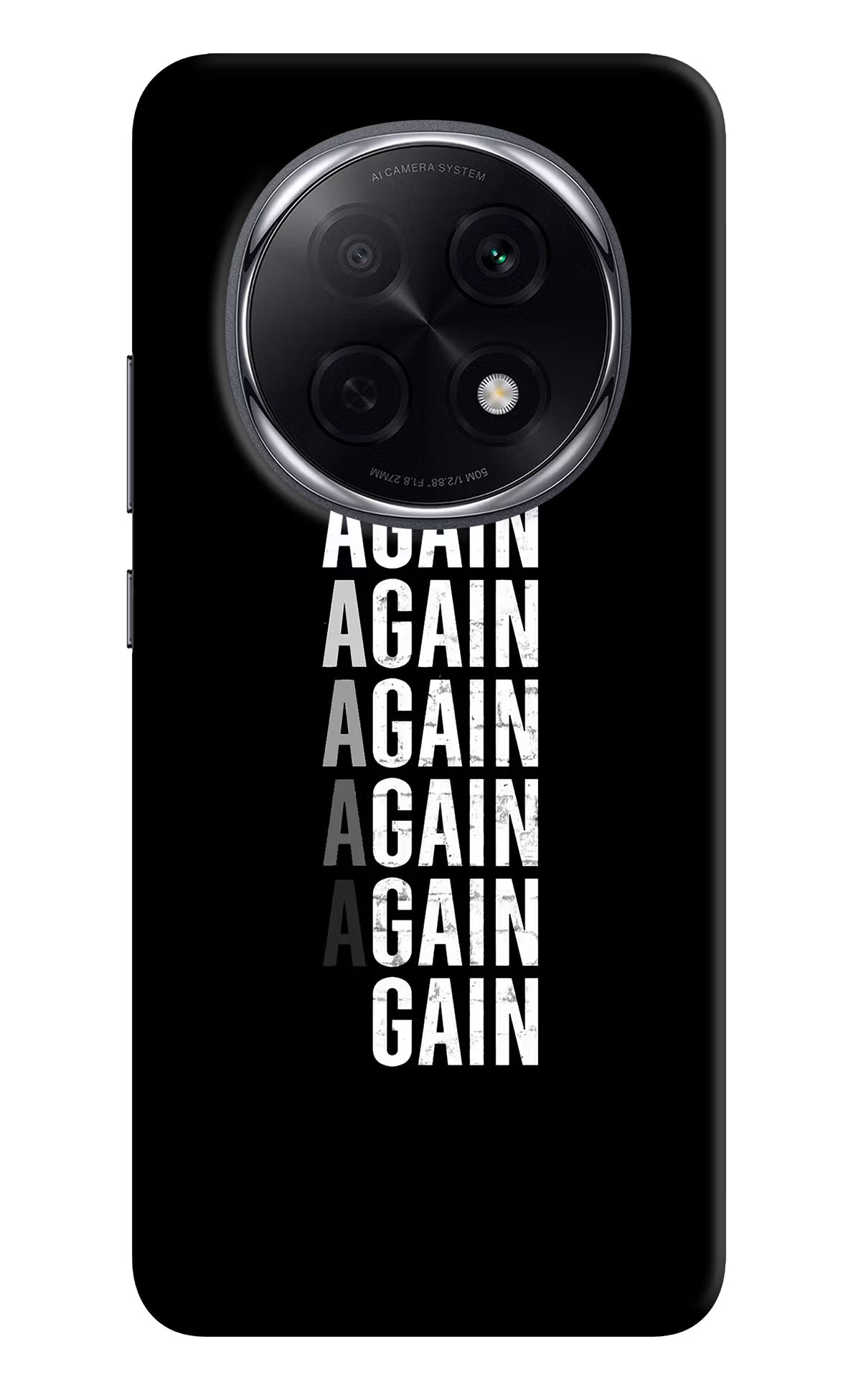 Again Again Gain Oppo F29 Pro 5G Hard Case Back Cover by Casekaro