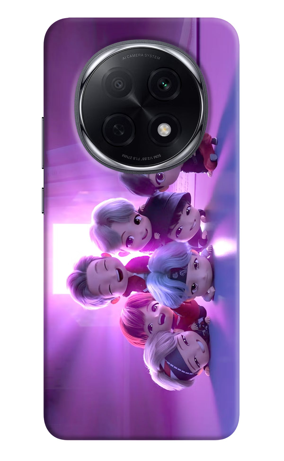 BTS Chibi Oppo F29 Pro 5G Hard Case Back Cover by Casekaro
