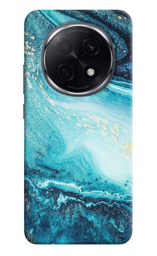 Blue Glitter Marble Oppo F29 Pro 5G Hard Case Back Cover by Casekaro